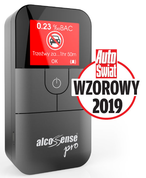 AlcoSense Pro — zdjęcie urządzenia
